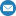 cercle email envelope letter mail messages icon 16